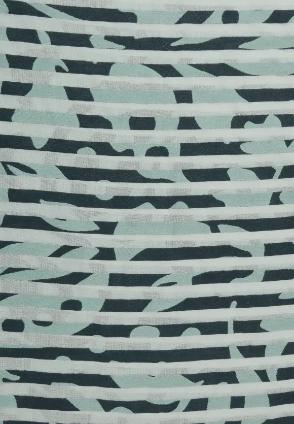 Loop mit Print - cloudy aqua