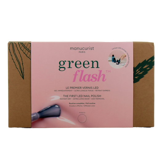 Manucurist kit vernis semi permanent Green Flash - Manucure maison