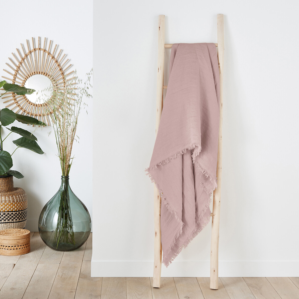 LA REDOUTE INTERIEURS<br>Manta em linho lavado, Linange