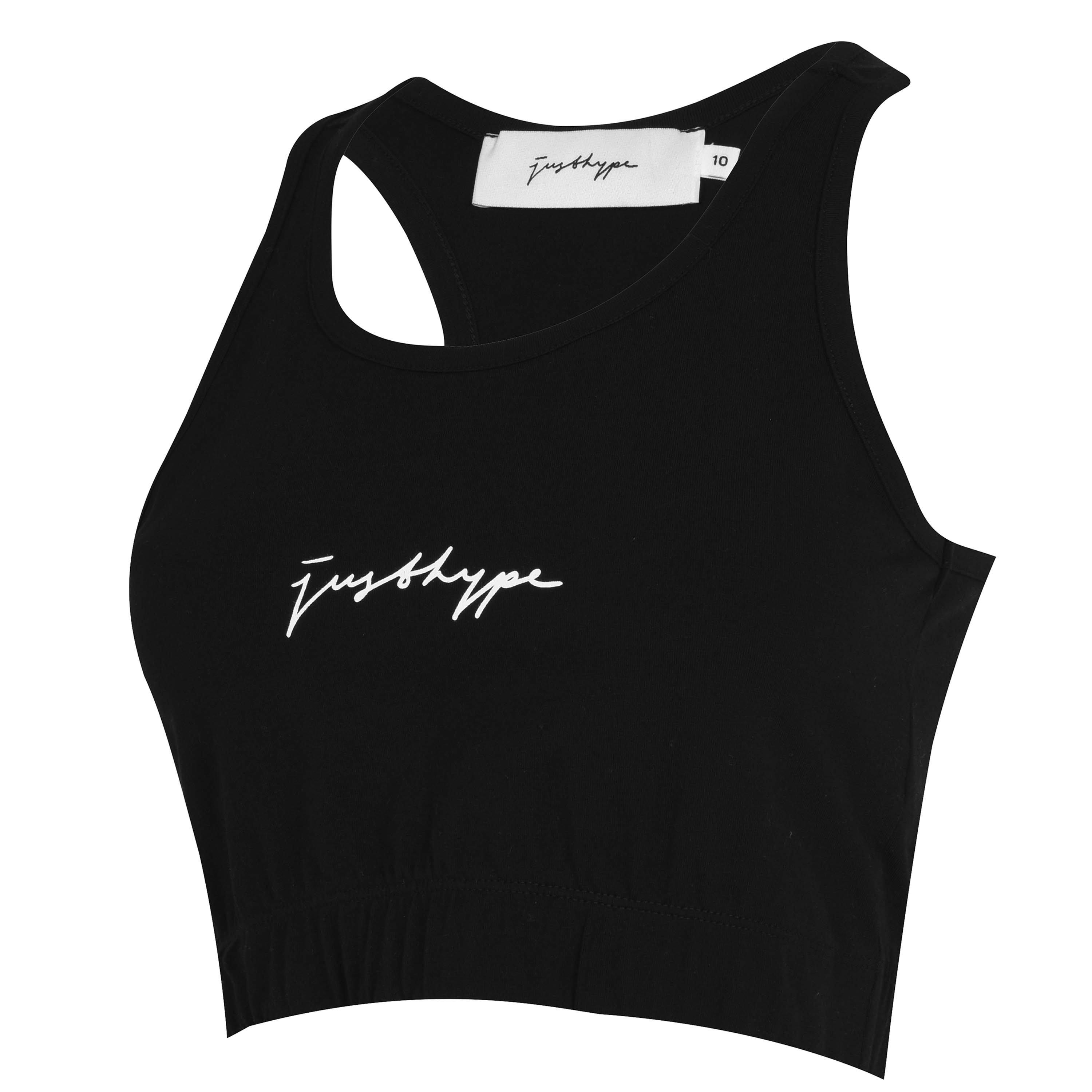 Hype Black Signature Womens Bralet