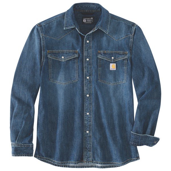 Carhartt - Denim L/S Snap Front Shirt - Chemise