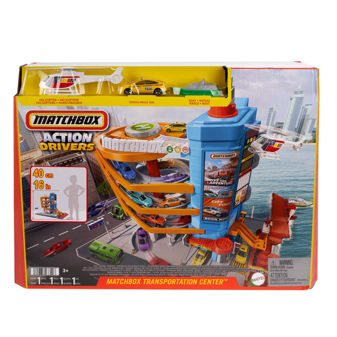Matchbox - Spielset - Abenteuer Transport-Center