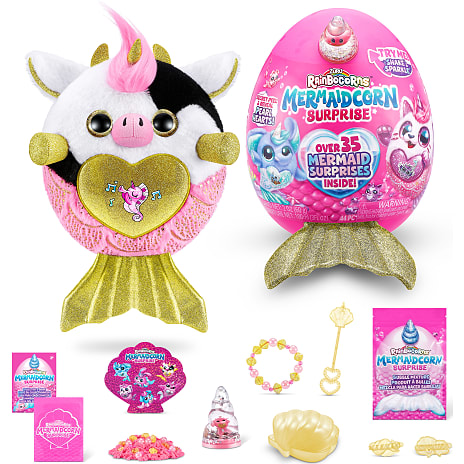 Rainbocorns Mermaidcorn Surprise bamse - assorteret