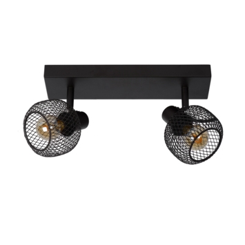 Lucide Maren plafondspot zwart 31 cm