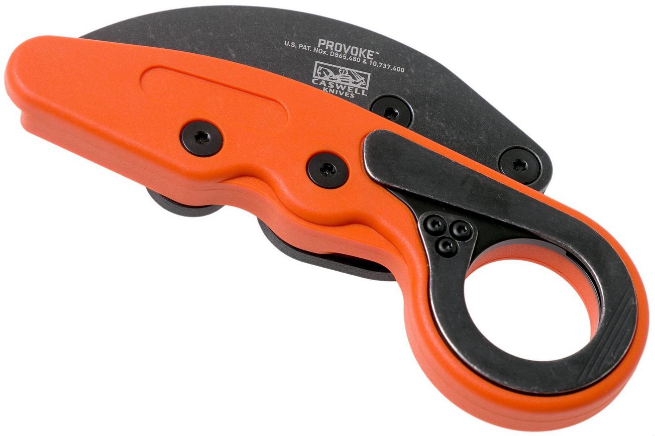 CRKT Provoke Orange 4041O zakmes, Joe Caswell design
