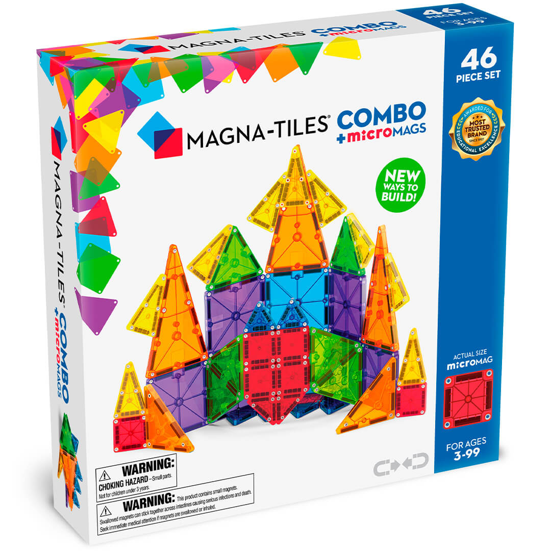 Magna-tiles magnetische tegels combo - 46st