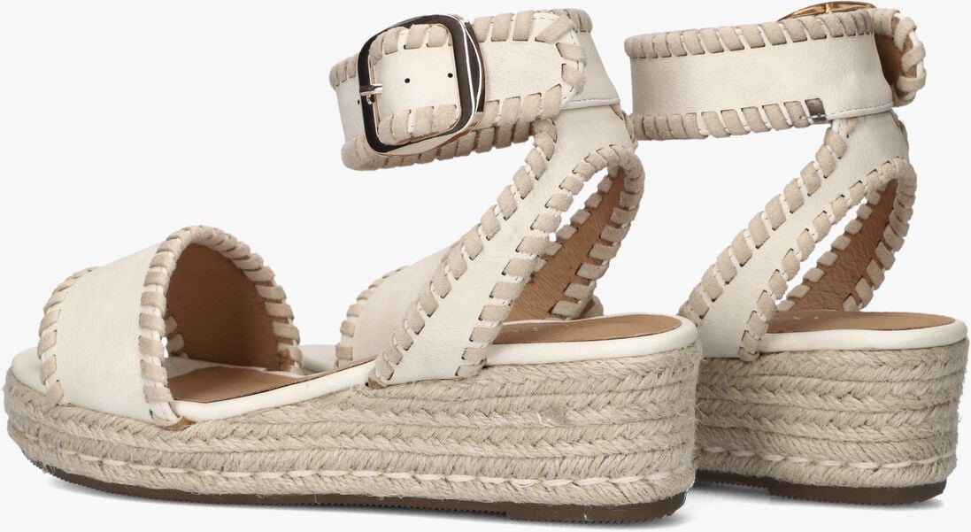 witte ayana sandalen met hak 0047-58