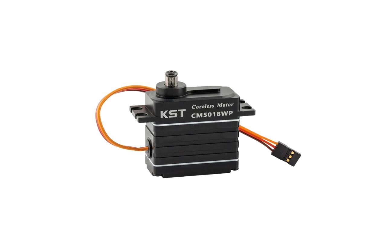 Standard Servo CM5018WP 50 kg, 0.18 s, Wasserdicht HVStarkes, wasserdichtes Digital HV Standard Servo mit Softstart und Metallgetriebe
