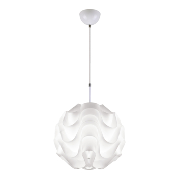 GAMMA hanglamp Carice wit Ø32 cm