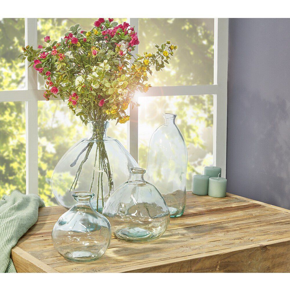 Vase Dame Jeanne Simplicity transparent Ø23 x H30 cm