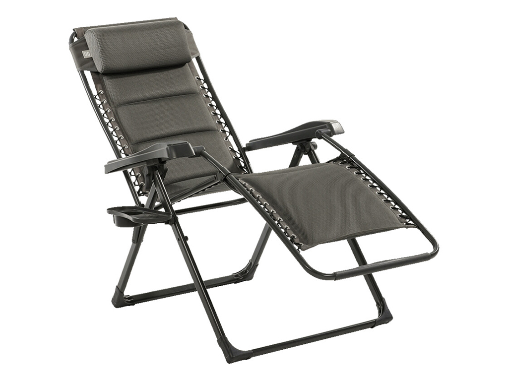Travellife Barletta relaxstoel - Darkgrey