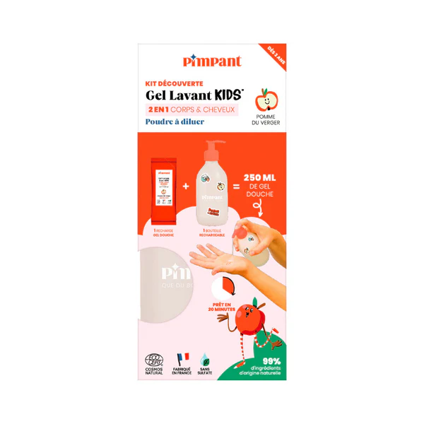 Pimpant Kit Découverte Gel lavant Kids 2-en-1 245g