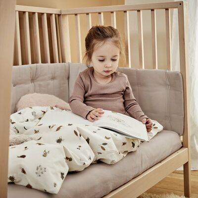 Leander Stretchlaken 2-pack 60x115, Cappuccino