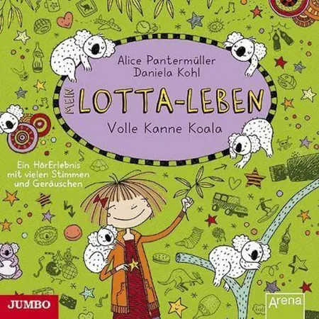 Jumbo Neue Medien Hörspiel CD Lotta-Leben Volle Kanne