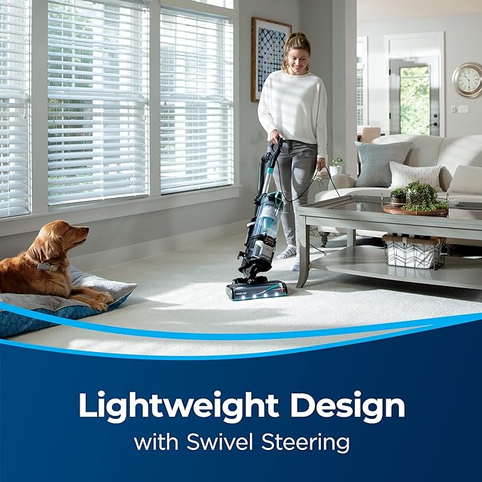 BISSELL 2998 MultiClean Allergen Lift-Off Pet Vacuum with HEPA Filter Sealed System, Lift-Off Portable Pod, LED Headlights, Specialized Pet Tools, Easy Empty,Blue/ Black