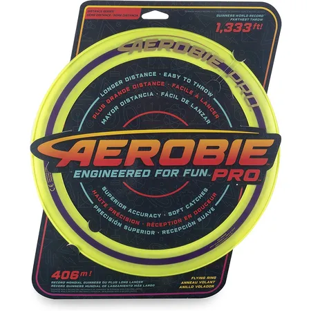 Aerobie 6046387 Pro Flying Ring Wurfring mit Durchmesser 33 cm, 1 Stück, 4-fach sortiert