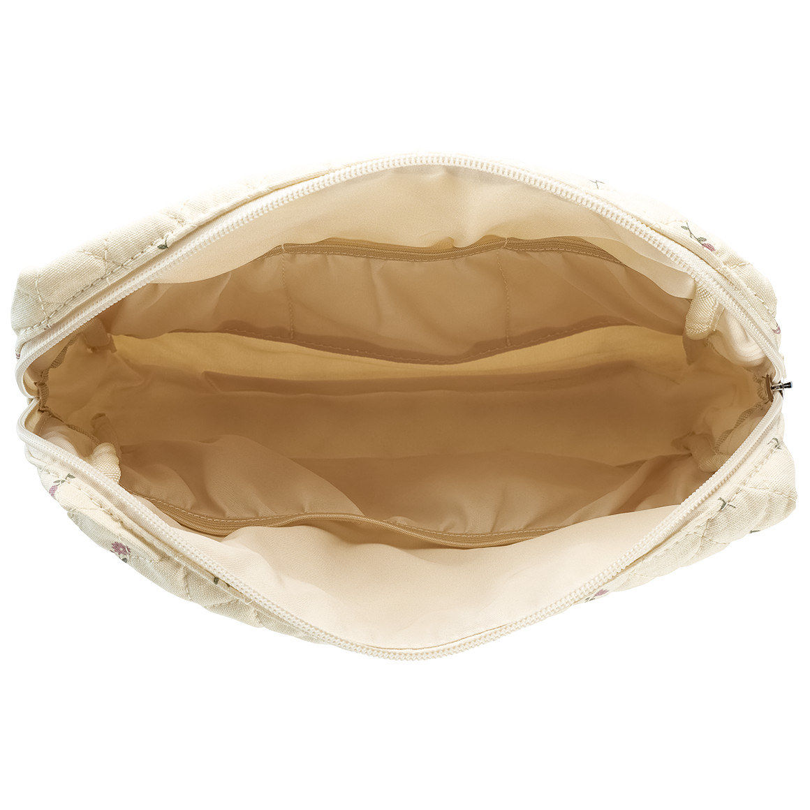 Topomini Pure Collection Windeltasche mit Bio-Baumwolle beige