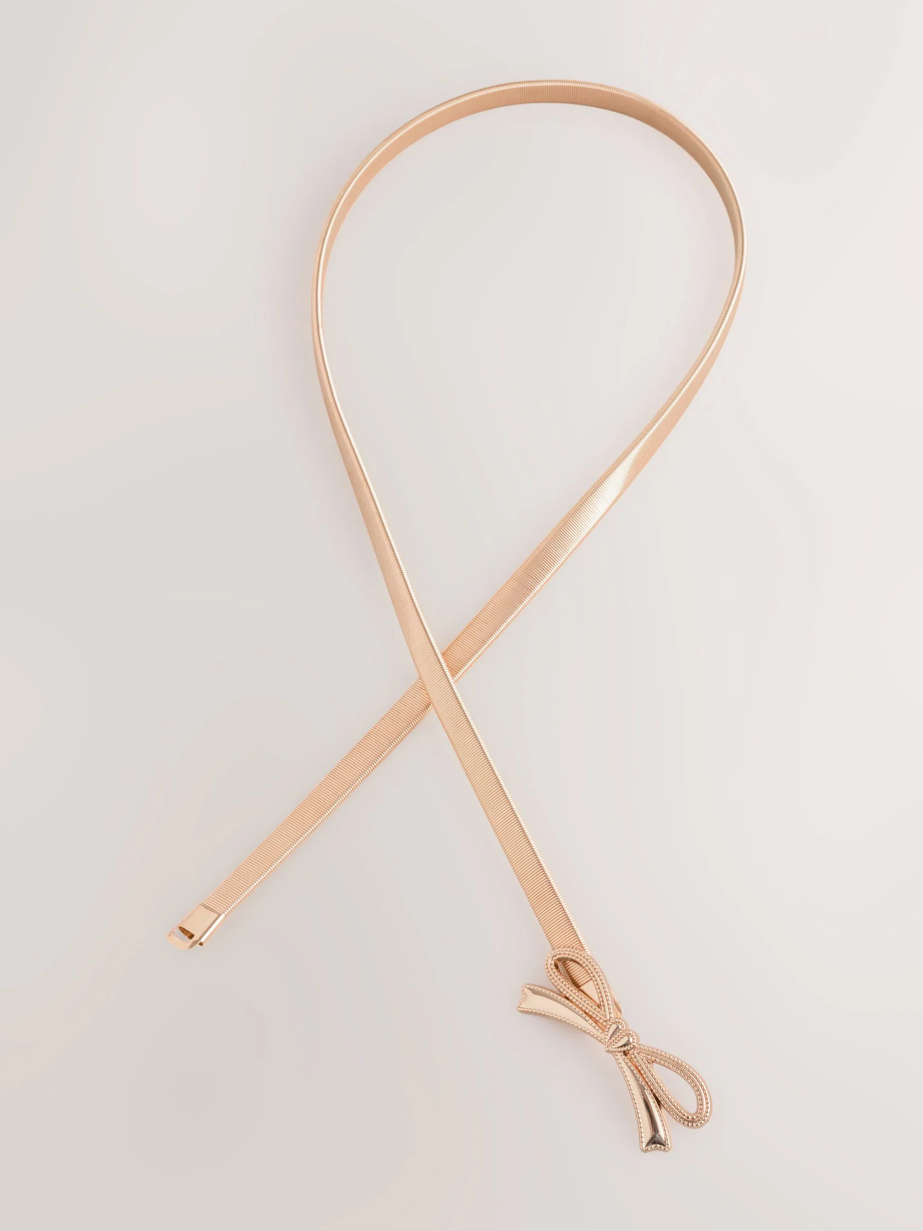 Gouden Strik - Smalle stretchriem