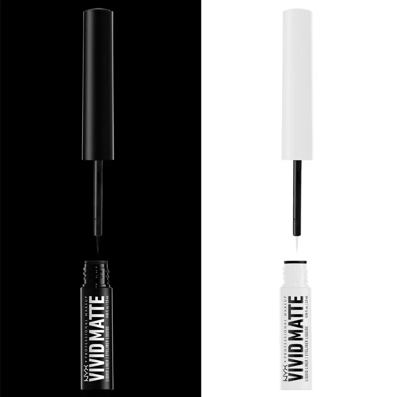 NYX Prof. Makeup Vivid Matte Liquid Eyeliner 2 ml - 01 Black