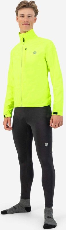 Rogelli Core Hardloopjack Heren - Running Jacket - Waterafstotend - Fluor-Geel - Maat XXL