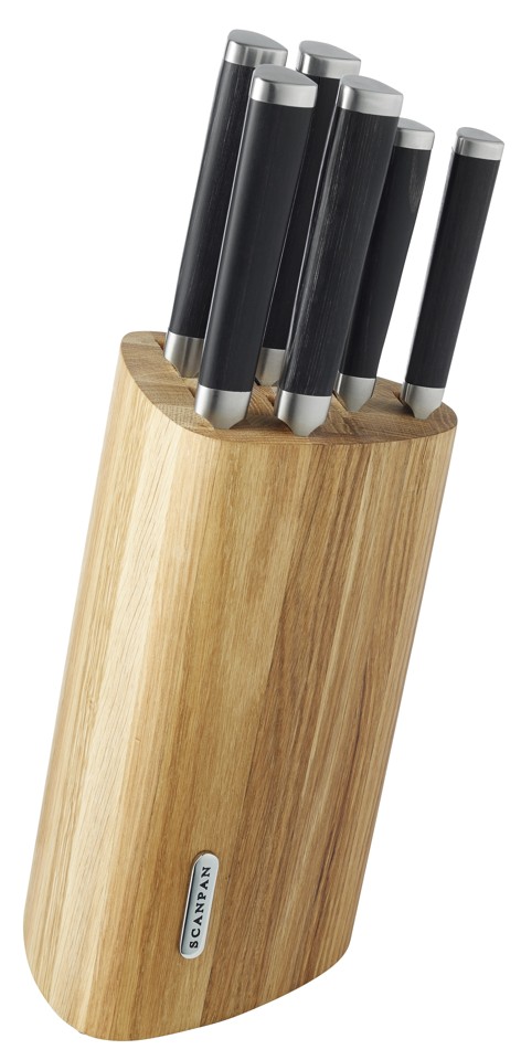 Scanpan - Maitre D Knivblok + 6 Knive