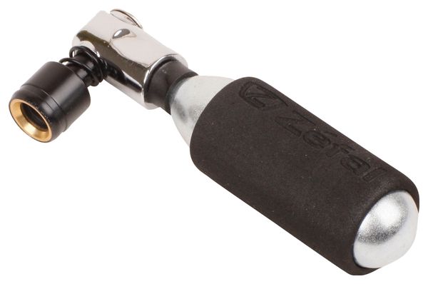 Gonfleur CO2 Zéfal EZ Big Shot Noir Argent   Cartouche de CO2 16 g