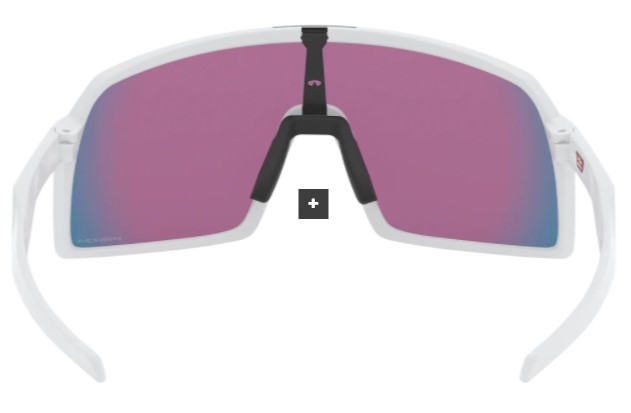 Oakley Sutro S Cykelbriller - Mat Hvid - Prizm Road