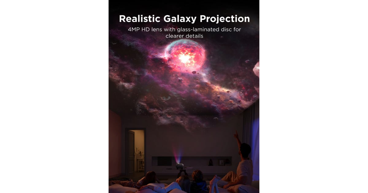 GoveeGalaxy Light Projector 2 Pro verlichting  (Zwart)