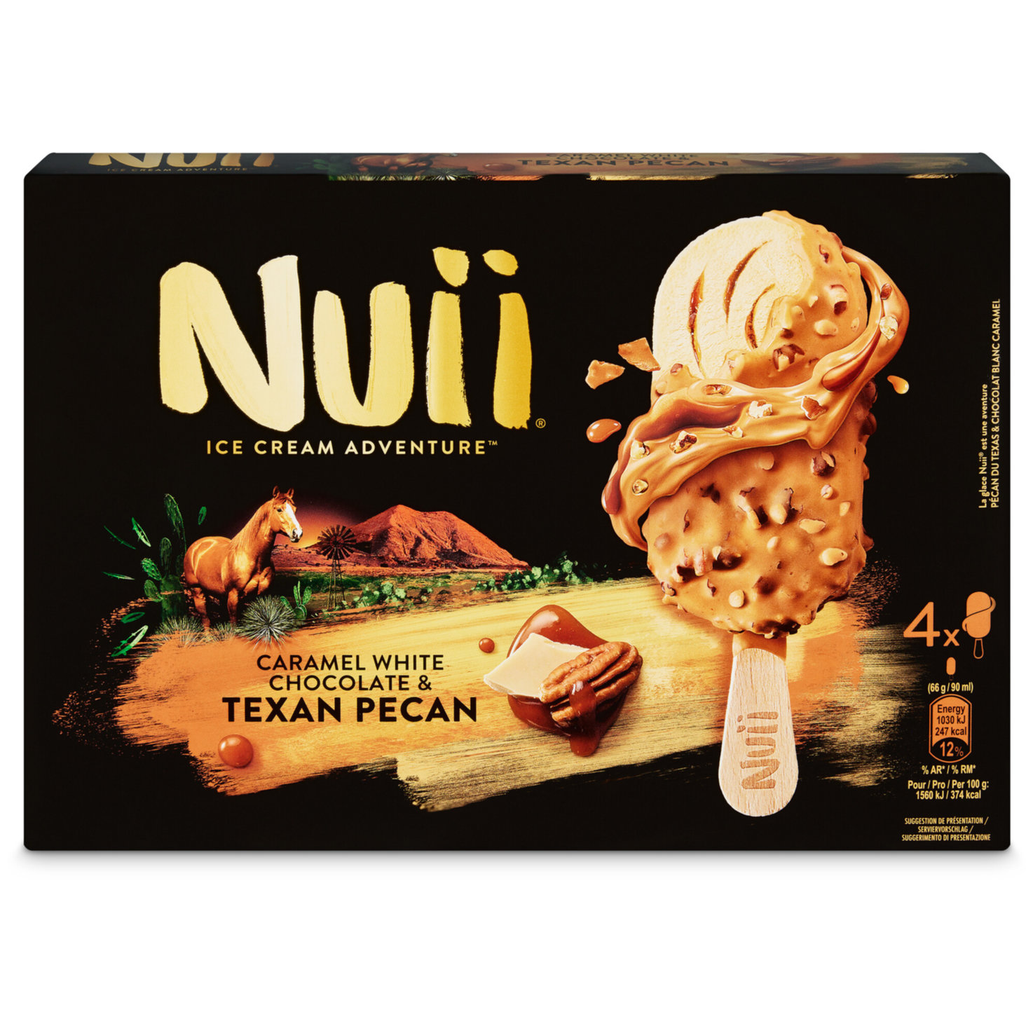 Nuii Texan Pecan 4x90ml
