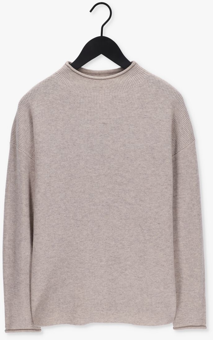 KNIT-TED zand knit-ted trui amaka pullover