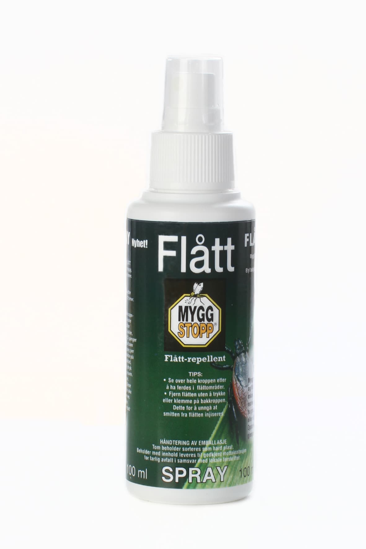 MyggStopp Mygg og Flåttspray<br> Effektiv beskyttelse mot mygg og flått!