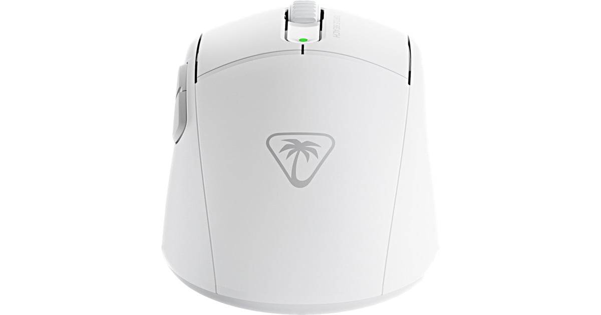 Turtle BeachBurst II Air gaming muis  (Wit, USB-C / 2,4GHz / Bluetooth, 50 - 26.000 Dpi, RGB, Tweedekans)