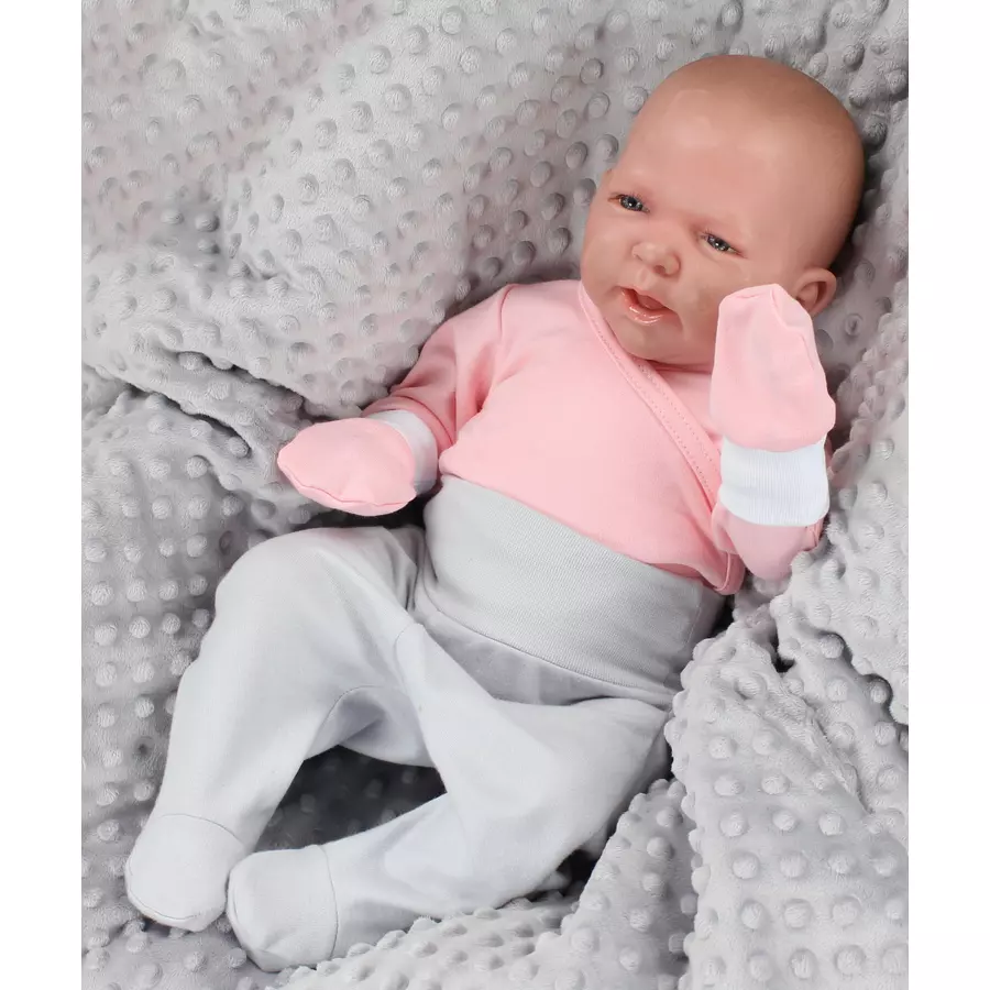 TupTam Baby Handschuhe Neugeborene Kratzhandschuhe rosagelb