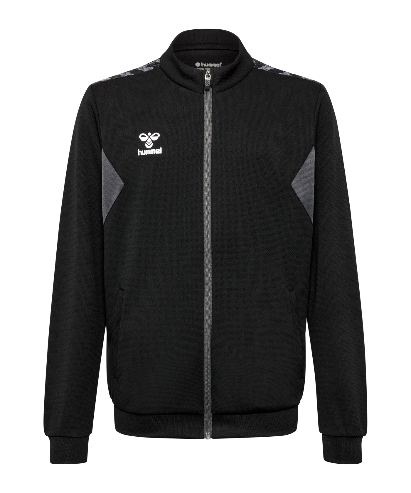 Hummel hmlAUTHENTIC PL Trainingsjacke Kids Schwarz F2001