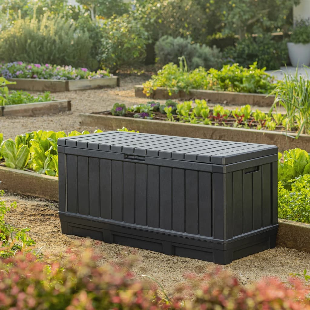 Keter Tuinbox Kentwood 350 L antraciet