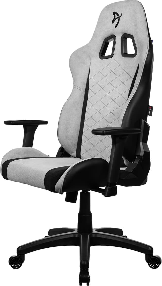 Arozzi Avanti SoftFabric gamingstol (lysegrå)