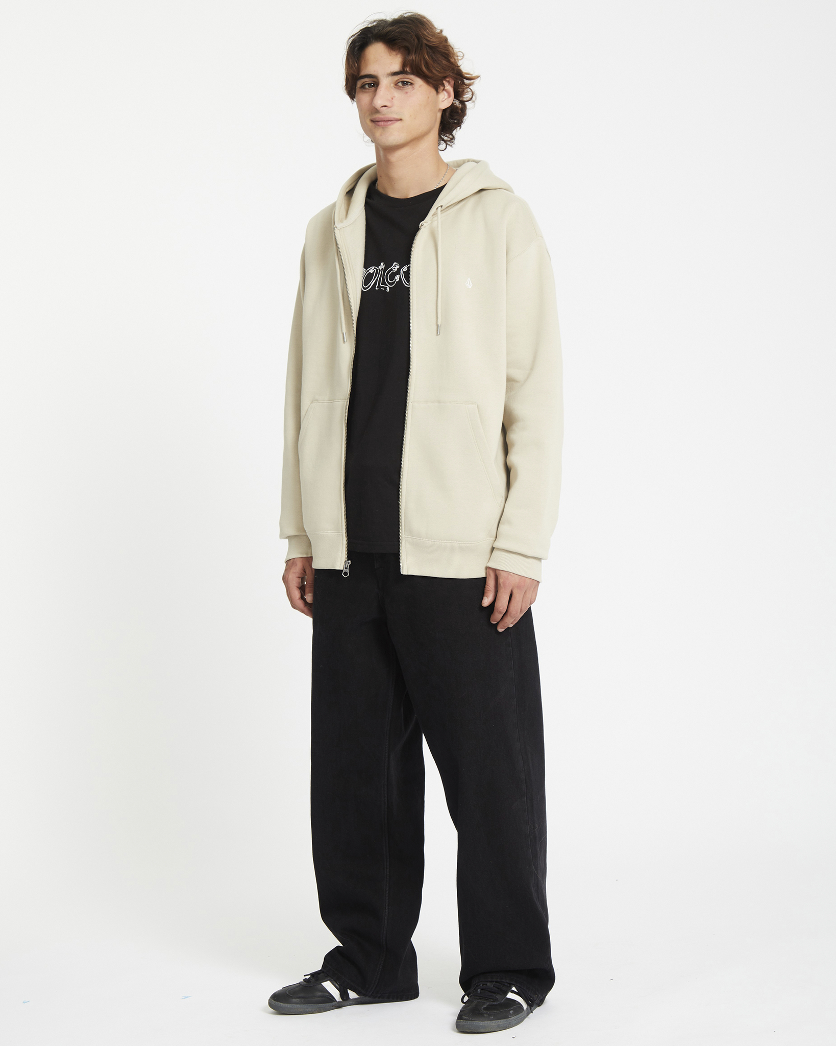 Volcom Single Stone Zip Fleece Violet Dust