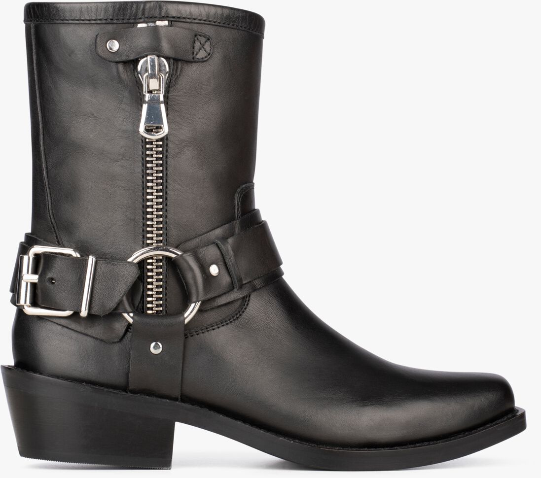 PS POELMAN zwarte ps poelman biker boots sidonia
