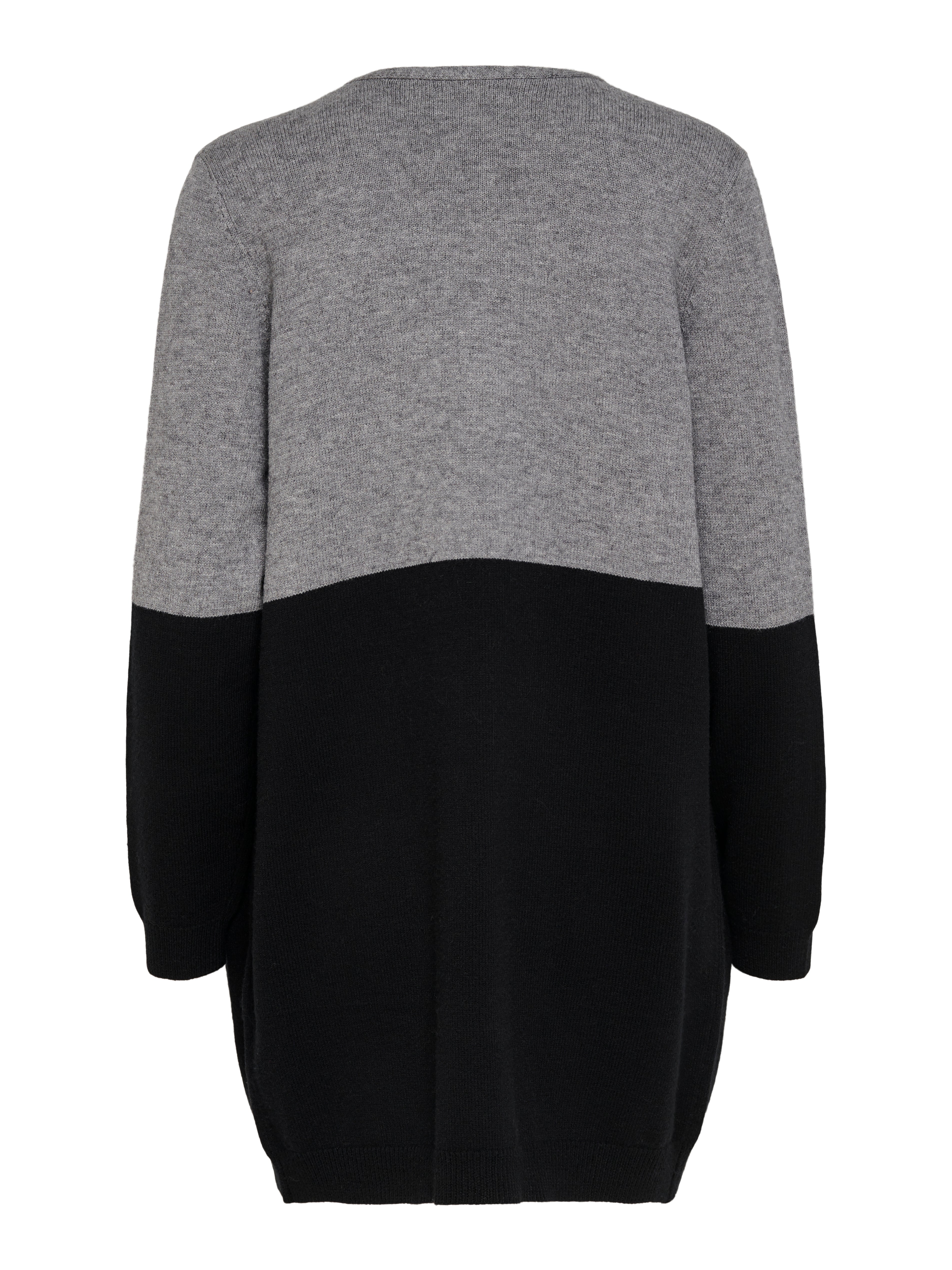 ONLQUEEN Strickjacke Medium Grey Melange