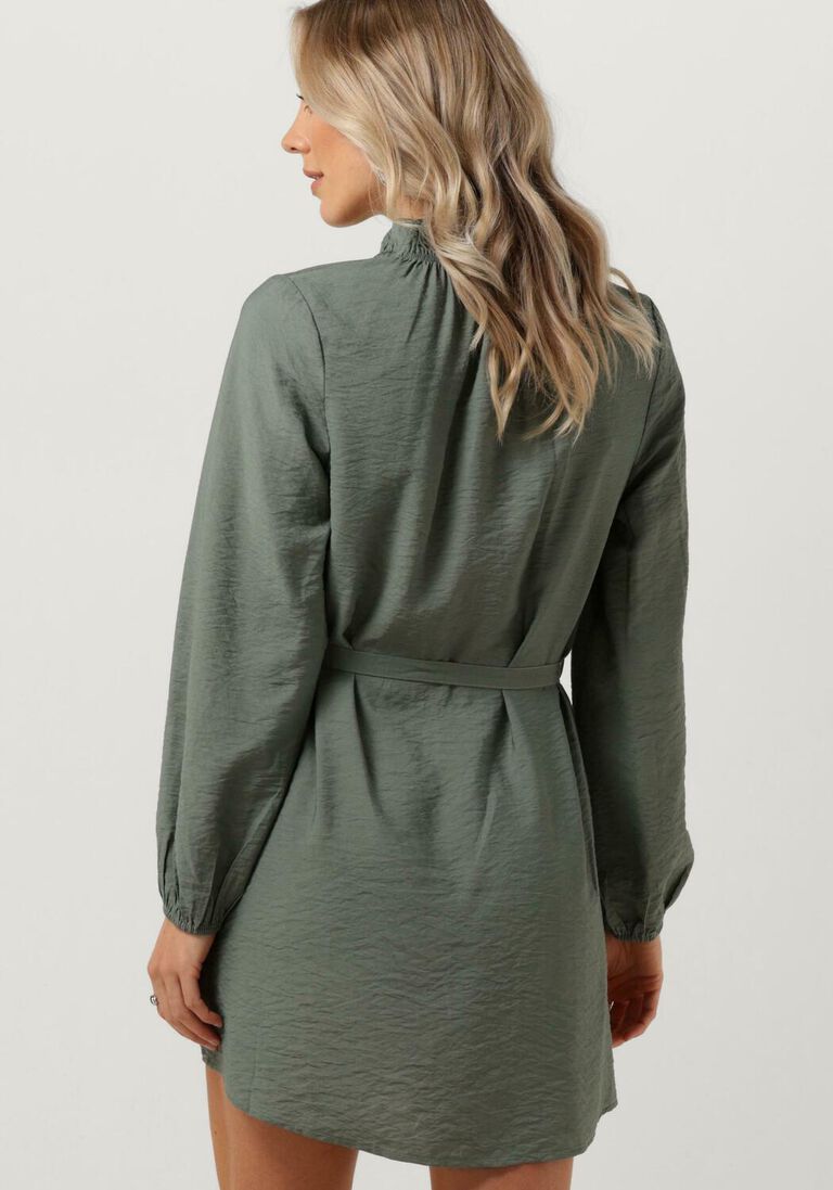 MODSTR\u00D6M groene modstr&ouml;m mini jurk hudgesmd dress