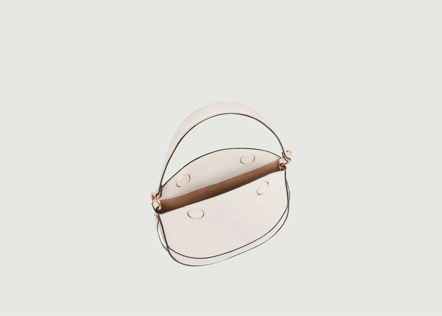 Mini sac demi-lune en cuir Daily Vanessa Bruno