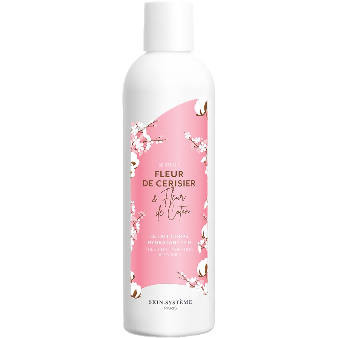 Lait hydratant 24h - Fleur de cerisier & coton - Corps - 250 ml