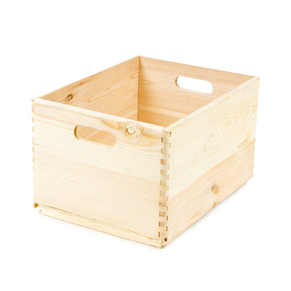 Caisse de rangement en bois Skyr L