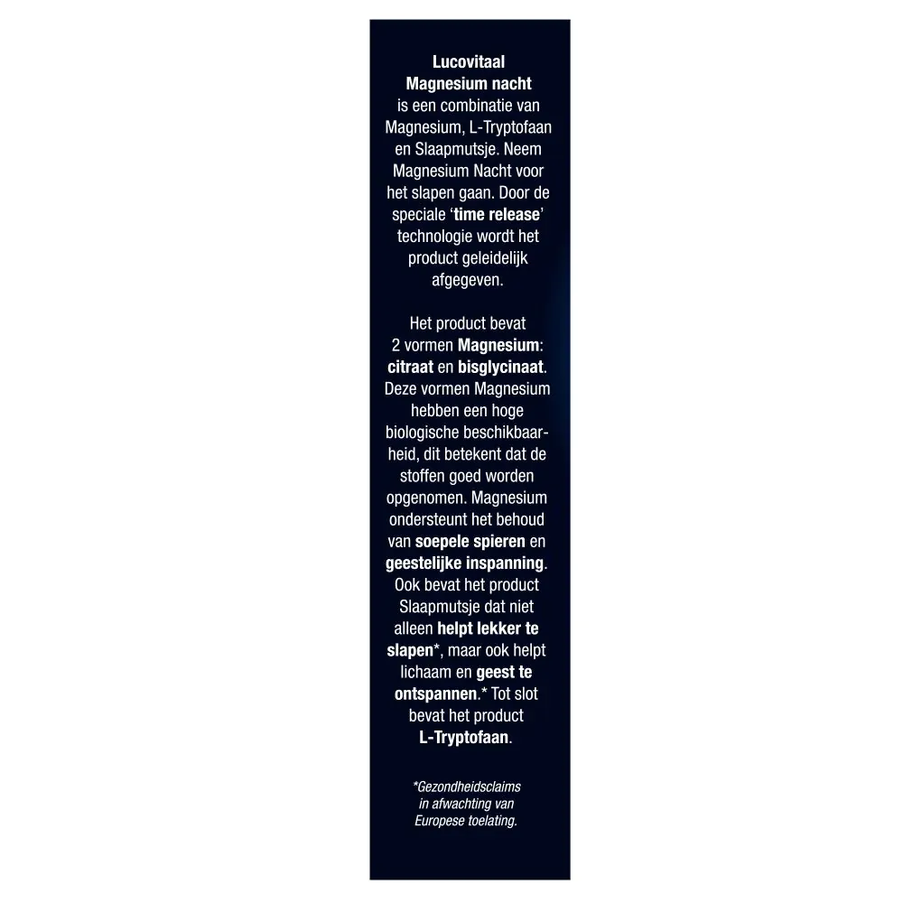 Magnesium Nacht 30 tabletten