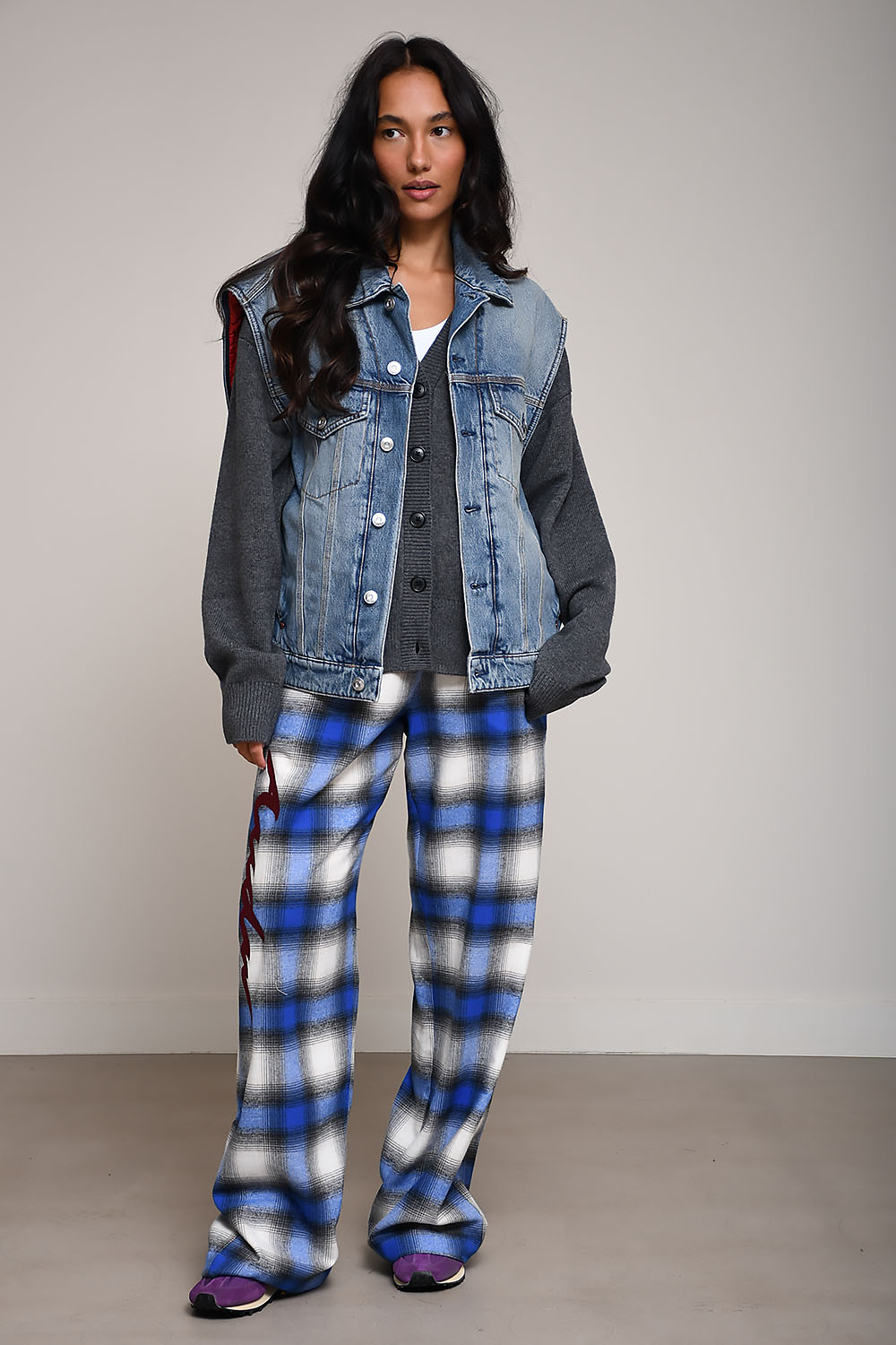 Hopper sleeveless jacket
