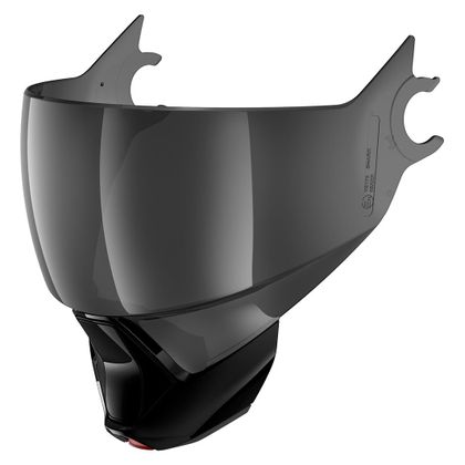 Ecran casque Shark SMOKE AR / AB - MENTONNIERE BRILLANTE - EVOJET - Noir