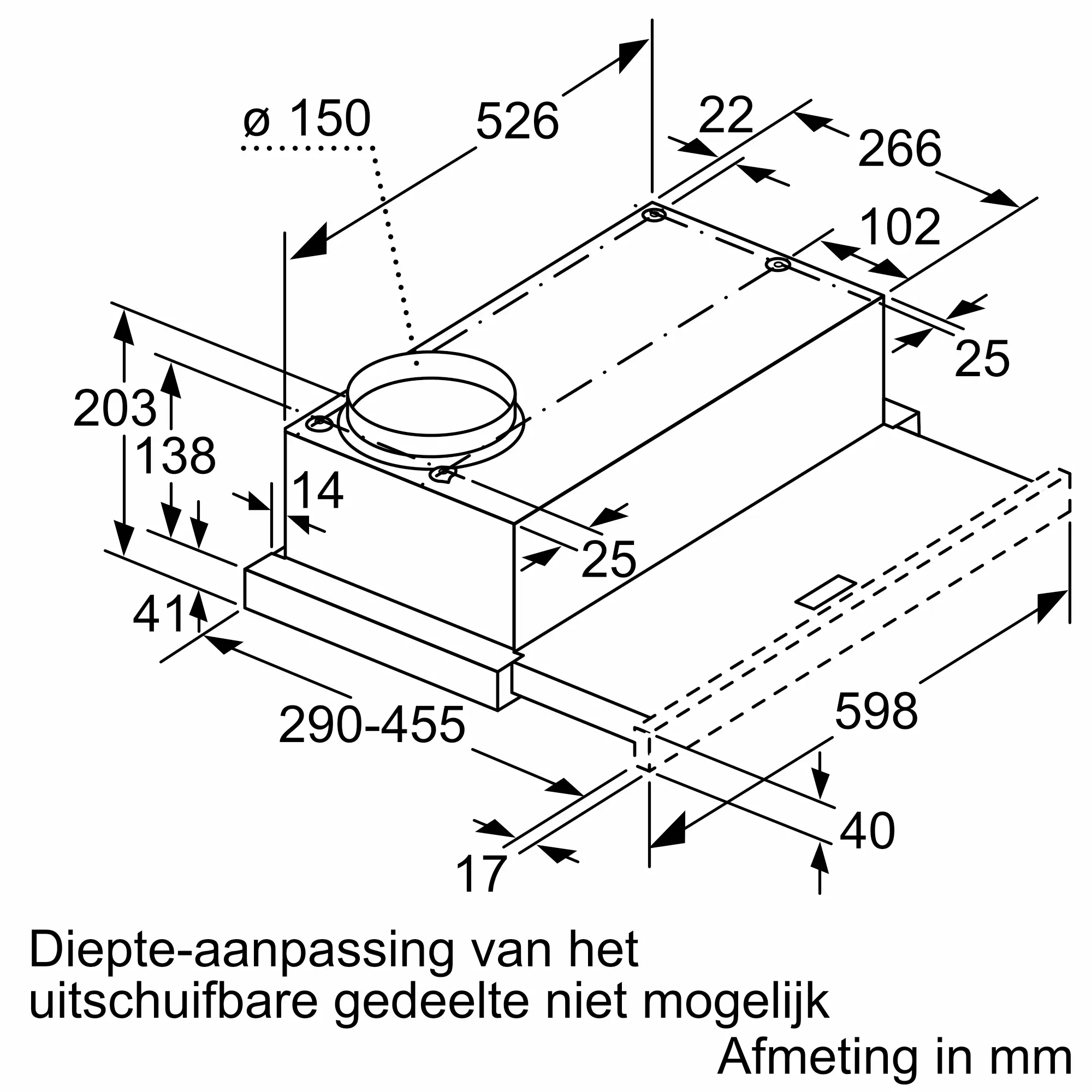 Serie 2 Vlakscherm afzuigkappen 60 cm Zilver metallic