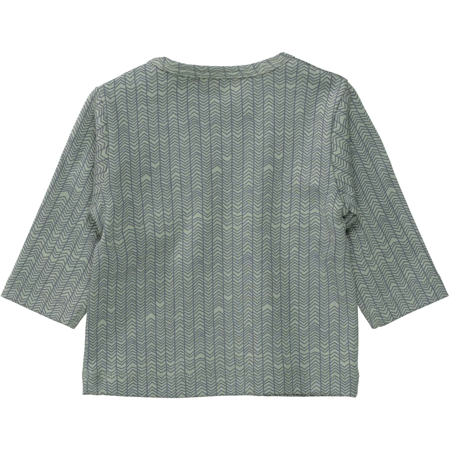 STACCATO Shirt soft ocean gemustert