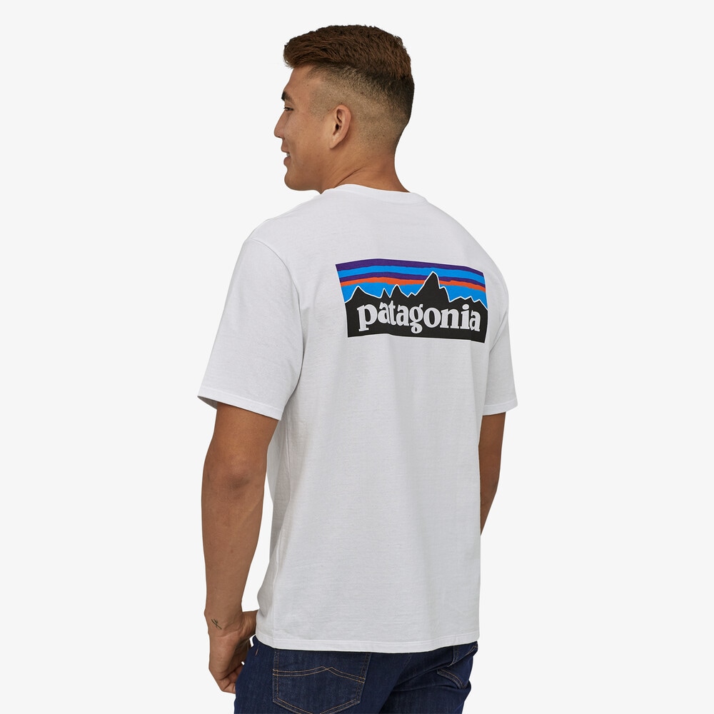 Patagonia P-6 Logo Responsibili-Tee, M's<br>Bestselger!
