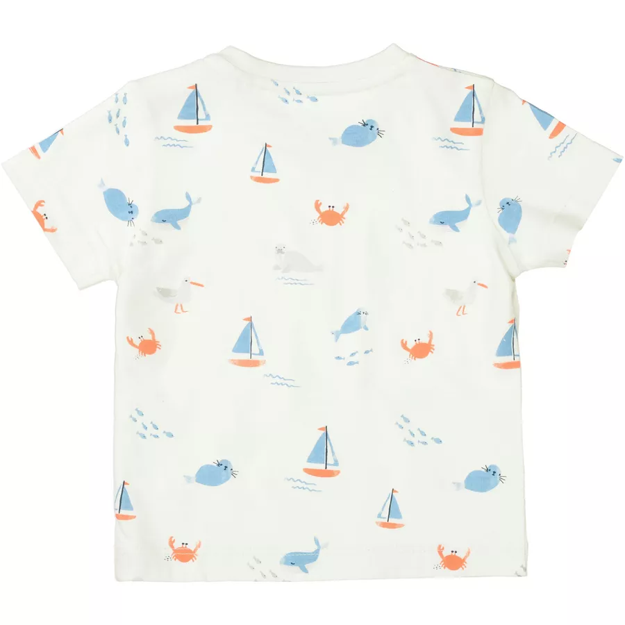 Staccato T-Shirt ocean gemustert